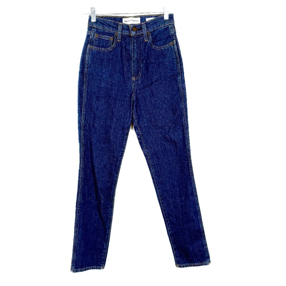 Aritzia Denim Forum The Anjelica High Rise Slim Jeans Size 25 EUC